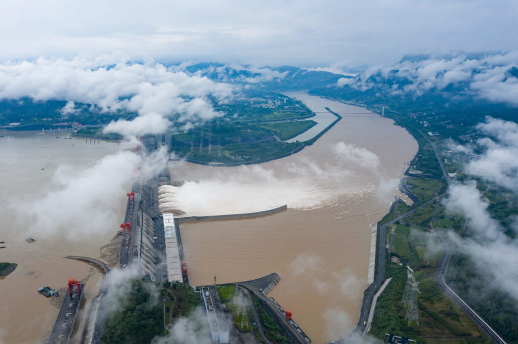 三峡 ダム 2020